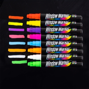 Set de 8 marcadores para vidrio