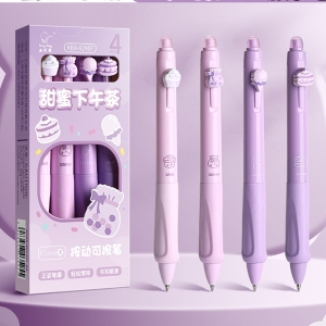 Set de 4 lapiceros borrables
