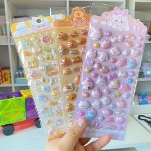 Set de lamina de stickers diamond
